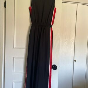 Vintage Black and Red Jumpsuit